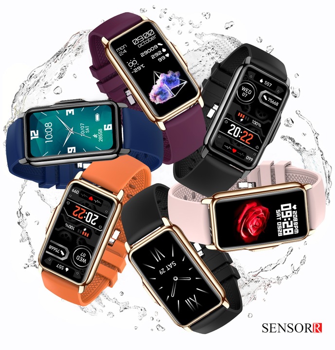 ELEGANCKI ZEGAREK DAMSKI SMARTWATCH SMARTBAND PL