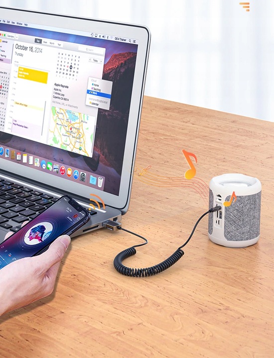 Adapter Audio Transmiter Bluetooth AUX Odbiornik