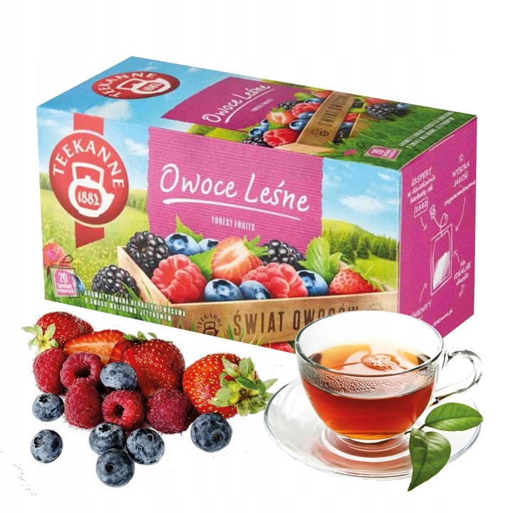 TEEKANNE Zestaw herbat owocowych 5 smaków