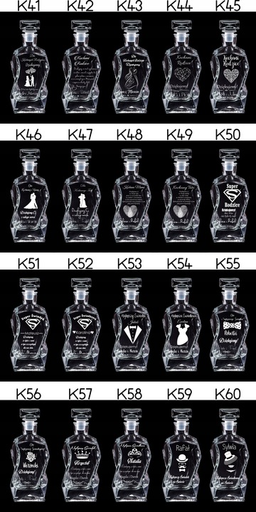 SKRZYNKA KARAFKA SZKLANKI DO WHISKY Z GRAWEREM URODZINY WIECZÓR KAWALERSKI