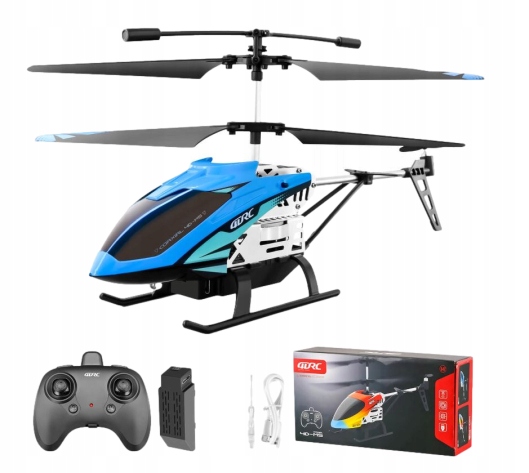 HELIKOPTER ŚMIGŁOWIEC ZDALNIE STEROWANY ŻYROSKOP AKUMULATOR WYMIENNY USB
