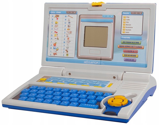 Laptop edukacyjny dla dzieci 20 programów komputer