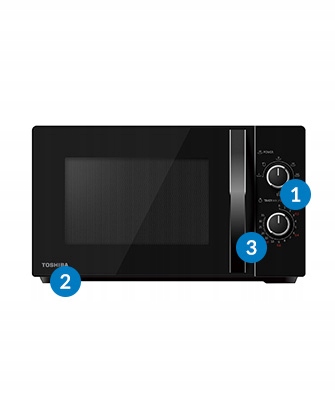 Kuchenka mikrofalowa Toshiba MW-MG20P GRILL!!
