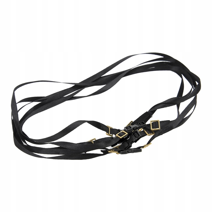 5 sztuk pasów mocujących do bagażnika dachowego w skali 1/10