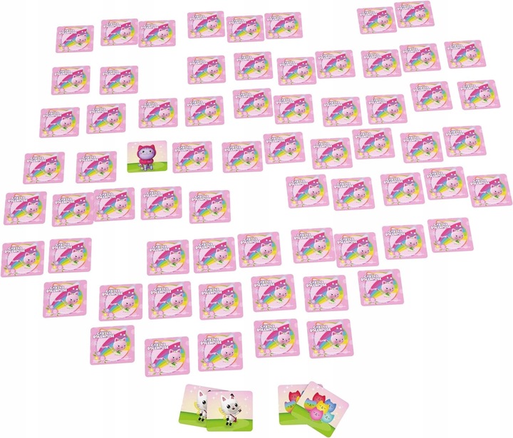 Koci Domek Gabi - Gra memory w walizce 50371