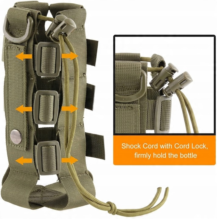 UCHWYT NA BUTELKE BIDON TERMOS TURYSTYCZNY MOLLE
