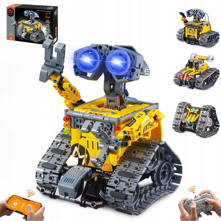 4W1 ROBOT TRANSFORMUJĄCY SIĘ, STEROWANY PRZEZ APLIKACJĘ PROGRAMOWALNY