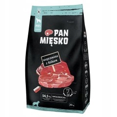 Pan Mięsko Karma sucha dla psa WIEPRZOWINA z DZIKEM chrupki XL 20kg