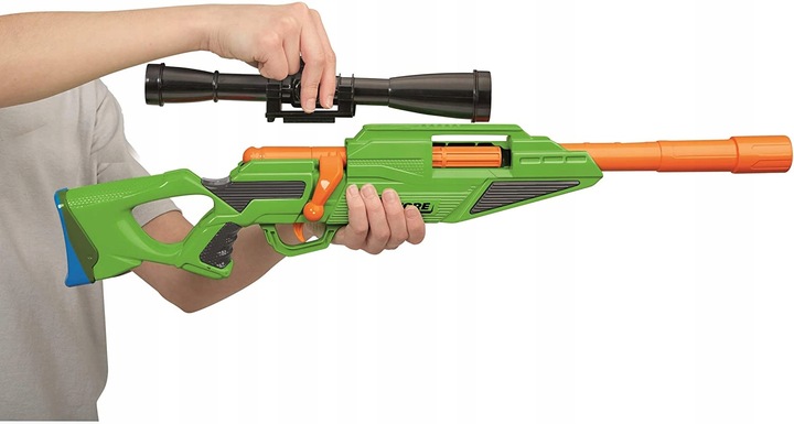 SNAJPERKA CARNIVORE z Celownikiem +OPASKA + 30 STRZAŁEK