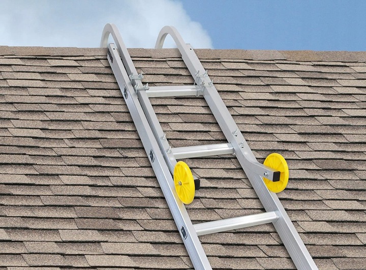 Adaptacja na dach HIGHER uchwyt na KALENICĘ do drabiny