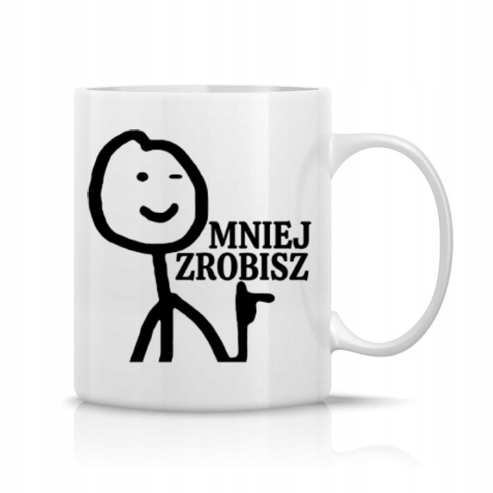 KUBEK PREZENT URODZINY DO PRACY ZABAWNE ŚMIESZNE DO KAWY BEZ CENZURY 330ml