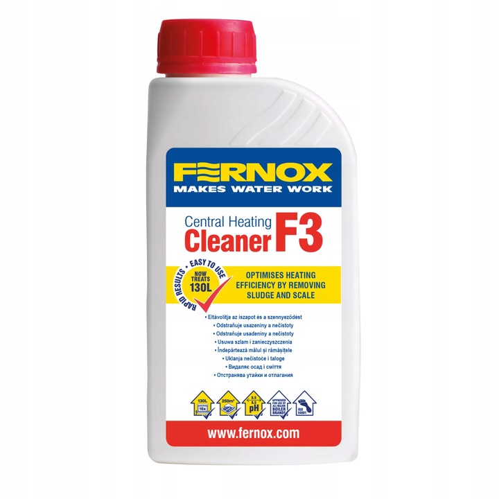 FERNOX F3 Cleaner Preparat do czyszczenia instalacji grzewczych 500 ml
