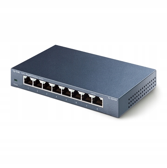 SWITCH TP-LINK TL-SG108 GIGABIT 8 PORTÓW