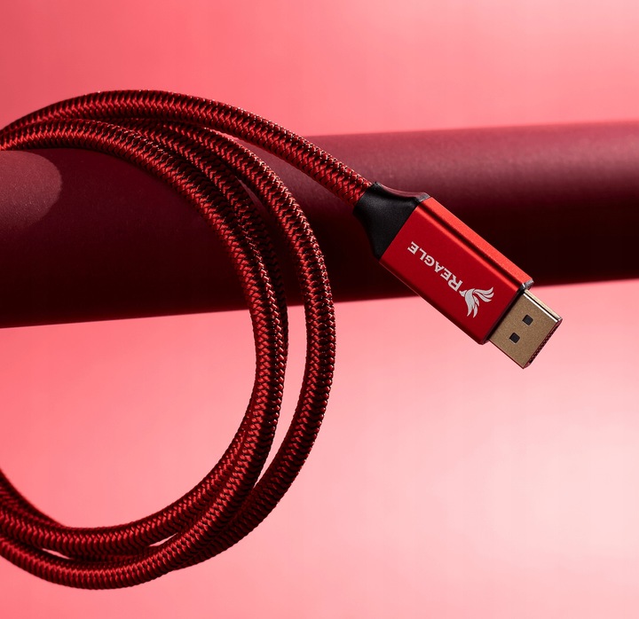 REAGLE Kabel przewód DisplayPort 1.4 DP 4K 165Hz 2k 240Hz 3M Display Port