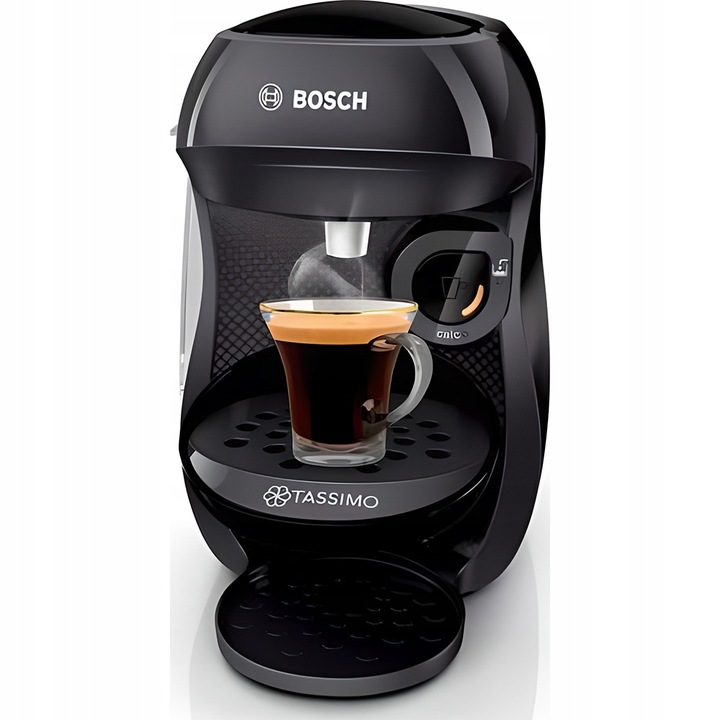 Ekspres kapsułkowy Bosch TASSIMO HAPPY TAS1002N 3,3 bar czarny