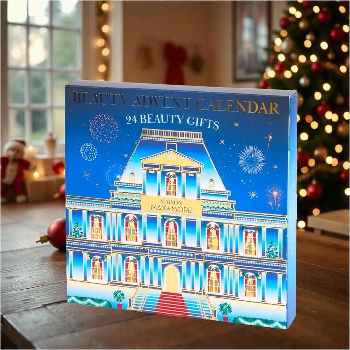 KALENDARZ ADWENTOWY ZESTAW Z KOSMETYKAMI URODA 24 SZT PREZENT DLA KOBIET