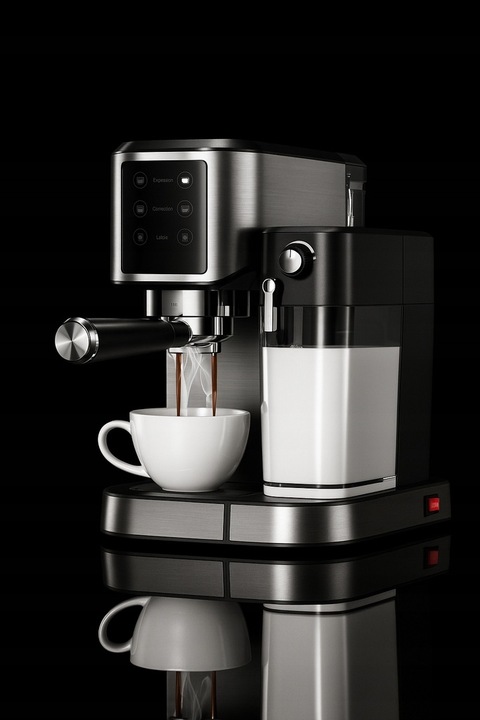 EKSPRES CIŚNIENIOWY DO KAWY AUTOMATYCZNY KERCH MAESTRO 20BAR 1350W