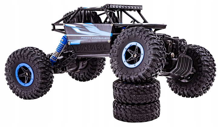 Samochód Auto CRAWLER 2.4 GHz 4x4 ZDALNIE STEROWANY Niebieski 4WD RC