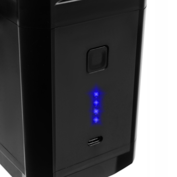 Pompka FROYAK akumulatorowa Materac Piłka Basen Ponton USB 3 Końcówki