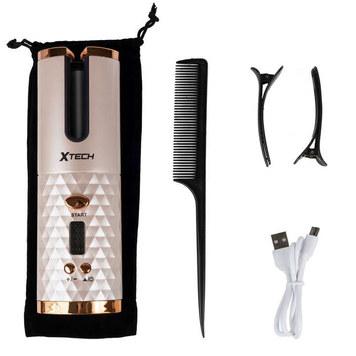 LOKÓWKA DO WŁOSÓW AUTOMATYCZNA CERAMICZNA LCD CURL