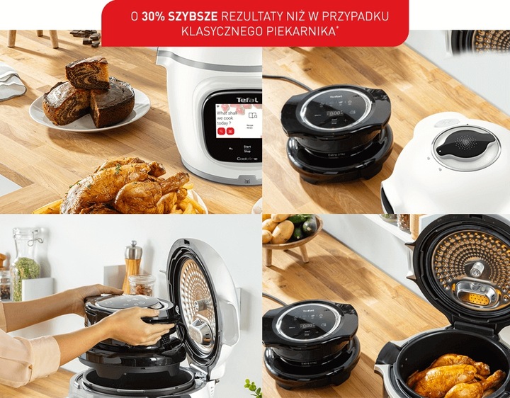 Multicooker TEFAL COOK4ME CY943 TochPro z wbudowaną wagą + Misa