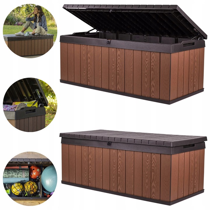 Skrzynia ogrodowa KETER Darwin Box 17211691 380L