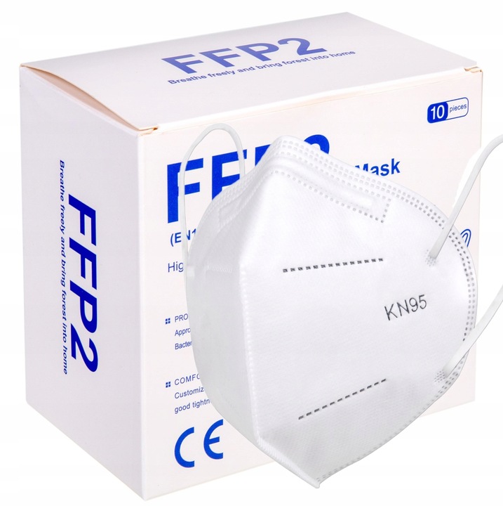 100x MASKA FFP2 OCHRONNA