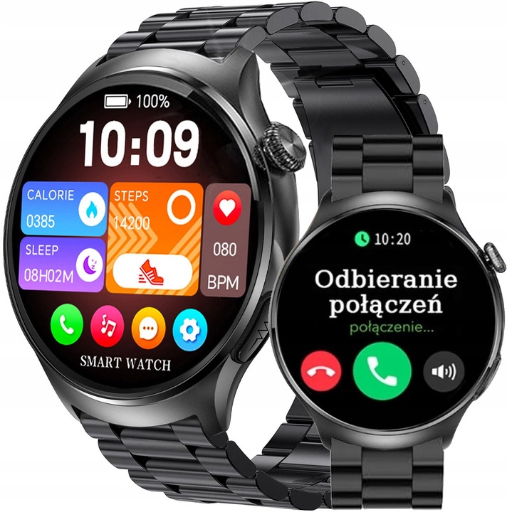 SMARTWATCH Rubicon ROZMOWY Menu PL TEMPERATURA SPORT ALWAYS DISPLAY