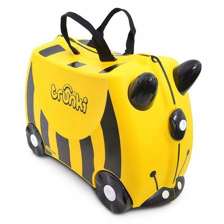 TRUNKI JEŻDŻĄCA WALIZECZKA DLA DZIECI PSZCZÓŁKA BERNARD