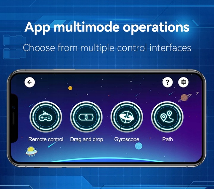 KLOCKI CADA AUTO ZDALNIE STEROWANE BALDE 432 ELEMENTY RC DUAL MODE + LED