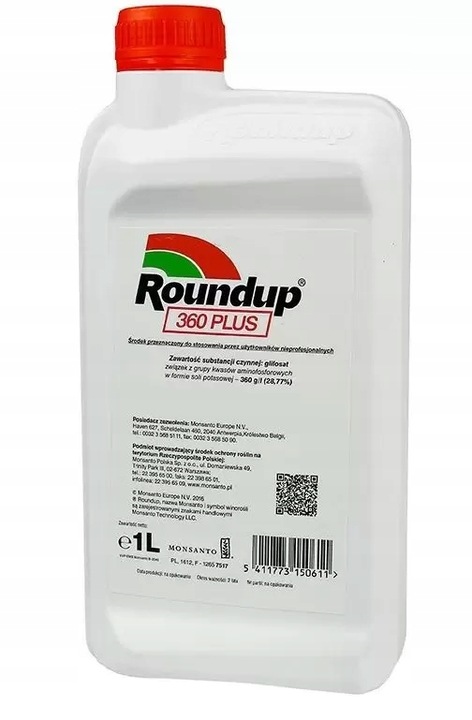 Roundup 360 PLUS 1L RANDAP oprysk na chwasty