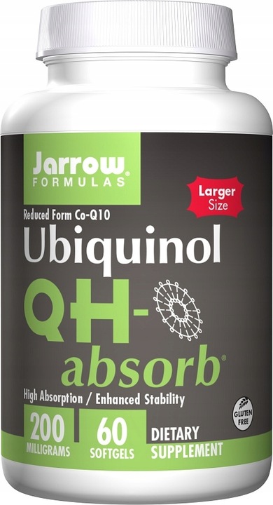 Jarrow Formulas Ubiquinol QH-absorb 200mg 60 kaps