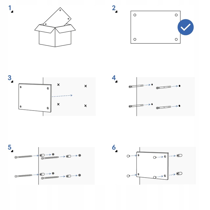 Nierdzewny Numer Na Dom Tabliczka Adresowa z Numerem Domu 32x21 cm Antracyt