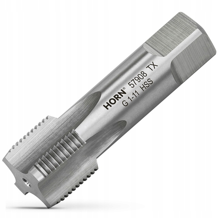 GWINTOWNIK RUROWY 1'' - 11 GWINT CALOWY HSS DIN5157 WALCOWY HYDRAULICZNY