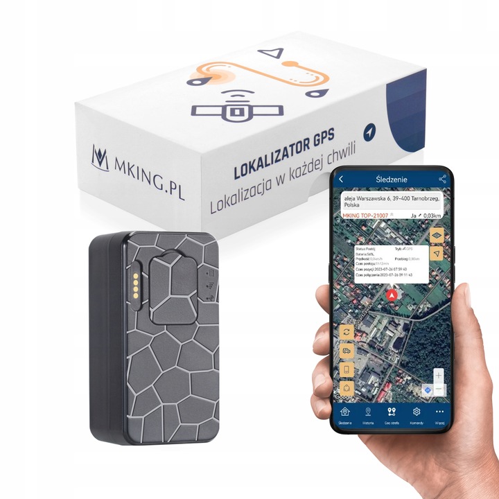 Lokalizator GPS 80 DNI 4G BEZ ABONAMENTU MAGNES ŚLEDZENIE PODSŁUCH MK50M