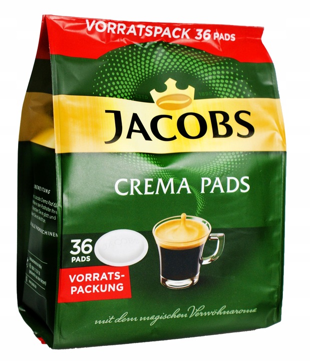 Kawa do SENSEO Jacobs Kronung Crema 5x36 pads