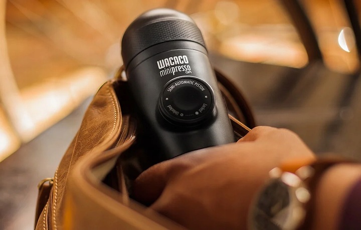 Przenośny Ekspres Do Kawy Wacaco Minipresso Gr Kompaktowy Ciśnienie 8 Barów