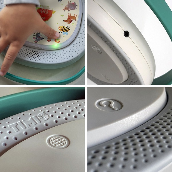 TIMIO Interaktywna Zabawka Edukacyjna Odtwarzacz Z Dyskami 8 Języków