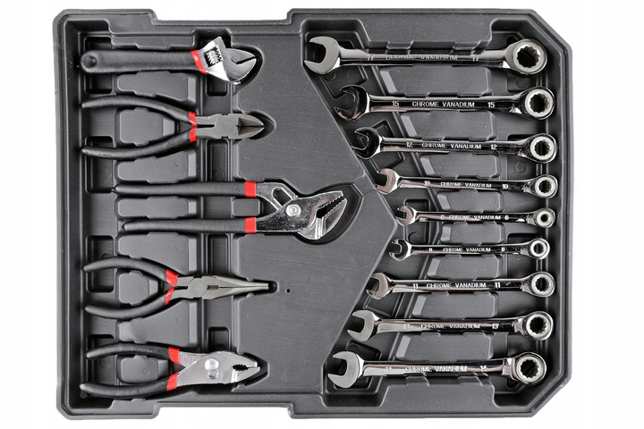 ZESTAW NARZĘDZI KLUCZY NASADKI BIT WALIZKA NARZĘDZIOWA SUPER DUŻY ZESTAW XL