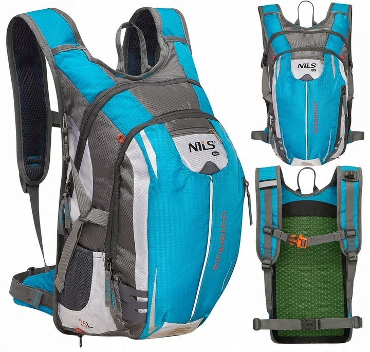 NC1766 PLECAK NIEBIESKI ADVENTURE 25L NILS CAMP