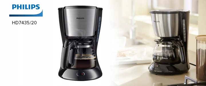 Ekspres przelewowy do kawy Philips Daily Collection HD7435/20