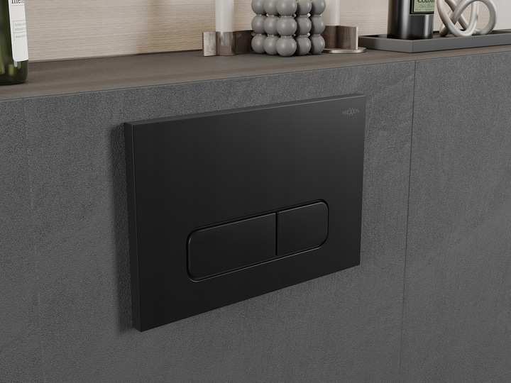 PRZYCISK WC NAPO 02 do GEBERIT UP100 CZARNY