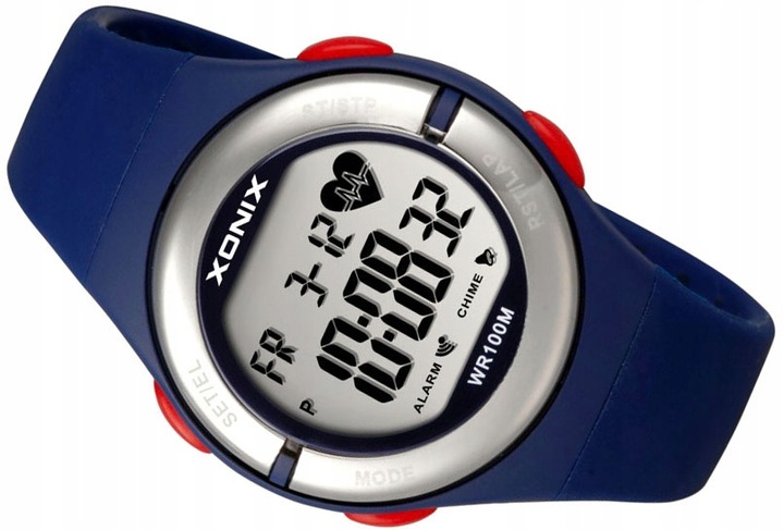 Zegarek z Pulsometrem Dla Nastolatka XONIX WR100m