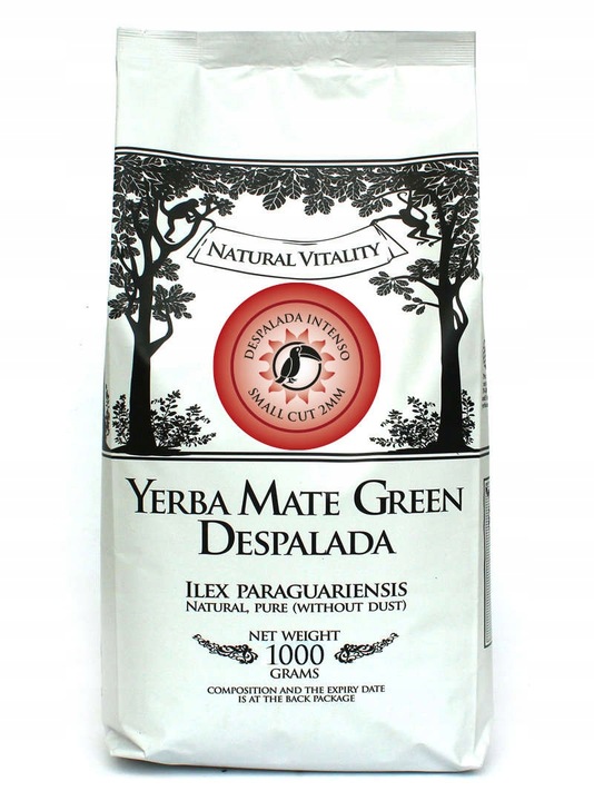 Yerba Mate Green Despalada INTENSO ENERGIA GUARANA 2x 1Kg MOCNE