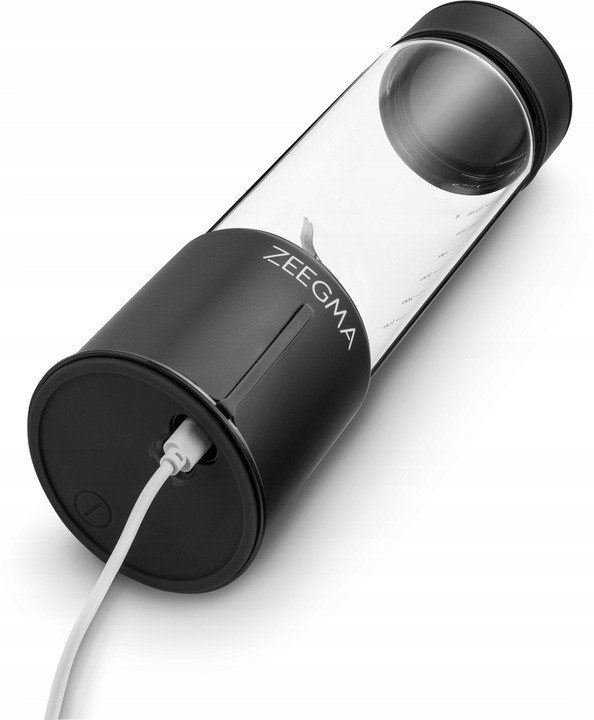 Blender Przenośny Bezprzewodowy DUŻY 465ml 300W ZEEGMA Go Plus CZARNY