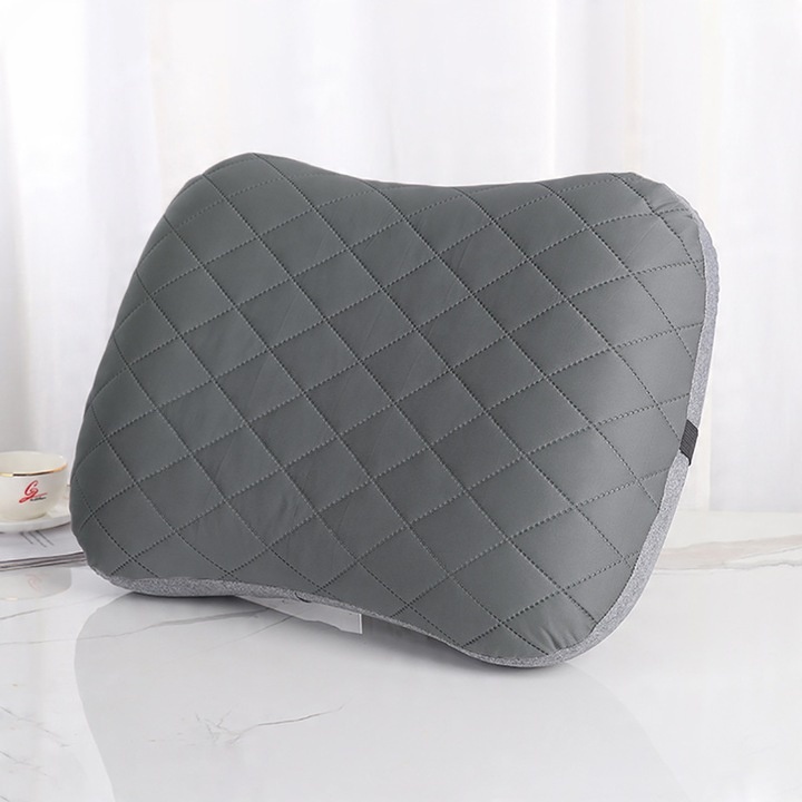 PODUSZKA SAMOPOMPUJĄCA Z POKROWCEM 43X28 KEMPING POD NAMIOT WYGODNA LEKKA