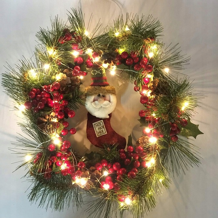 MIKRO LEDY DRUCIKI 20 LED białe ciepłe komplet 10szt z bateriami