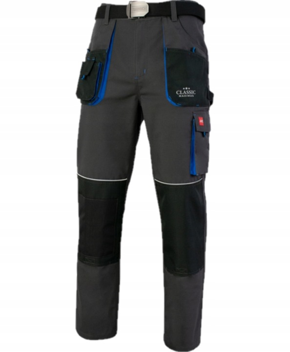 Spodnie ROBOCZE do pasa OCHRONNE do PRACY maximus r.52