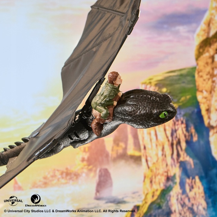 JAK WYTRESOWAĆ SMOKA INTERAKTYWNA LATAJĄCA FIGURKA SZCZERBATEK RC