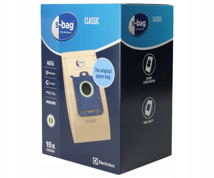 Worki S-bag E200M do Classic Silence 15 szt.